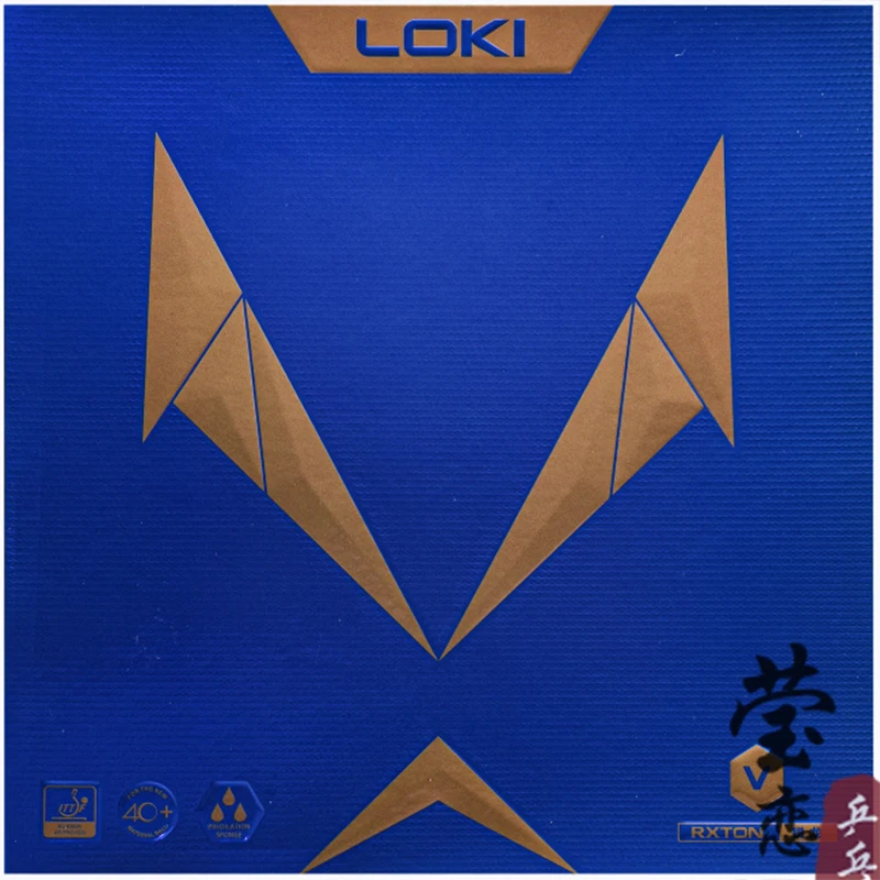 

LOKI RXTON 5 40+ table tennis rubber pimples in tacky rubber fast attack with loop for table tennis blade racket ping pong game