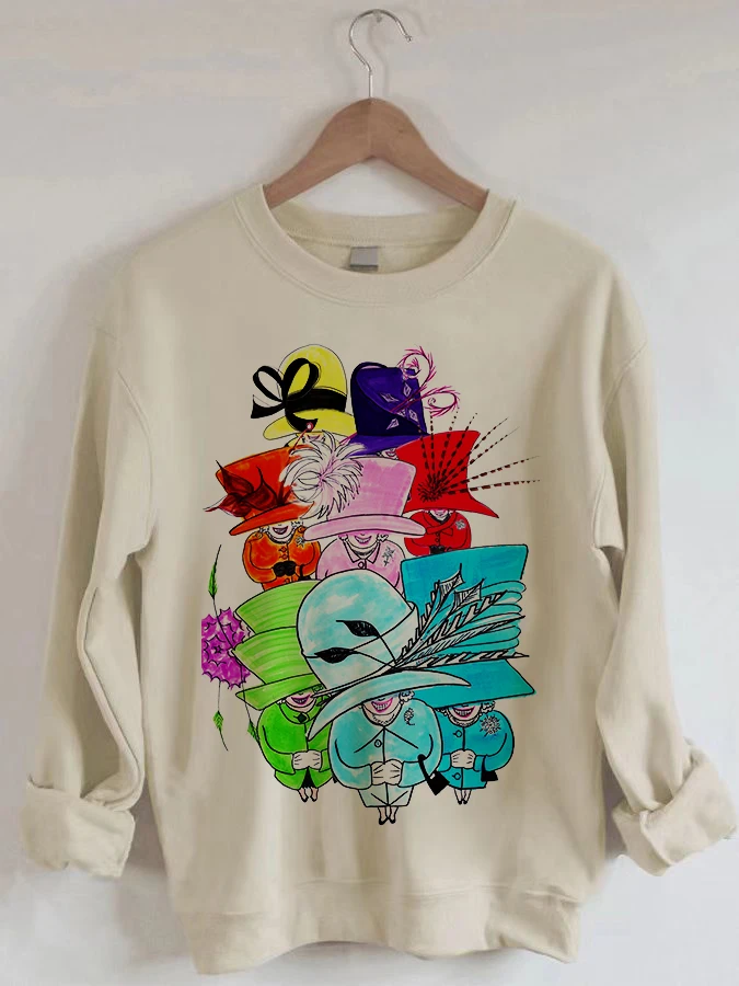 

Queen Elizabeth II - Casual Round Neck Sweatshirt