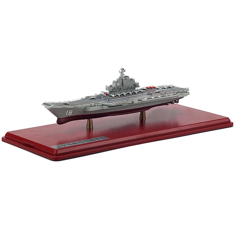 

1/1500 Scale Chinese Navy Liaoning Aircraft Alloy Finished Ship Model Battleship Warship Ornament