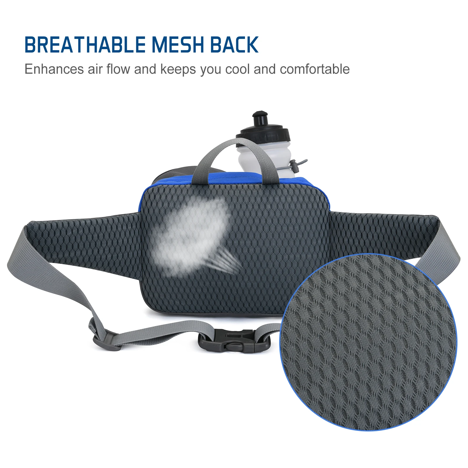 Спортивные поясные сумки для бега на открытом воздухе с держателем бутылки водой