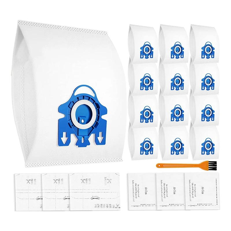 

Vacuum Cleaner Bags Compatible With Miele GN 12 Pack,Vacuum Bags Replacement For Miele Vacuum Cleaner Compatible