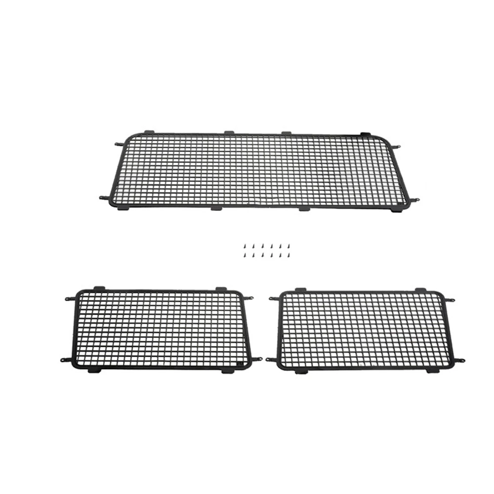 

Window Mesh Side Rear Window Metal Mesh RC Car Upgrade Parts for AXIALSCX6 1:6 Wrangler
