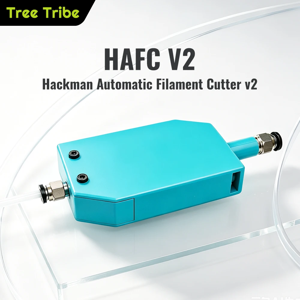 Фото Автоматический резак для филамента Tree Tribe HAFC V2 (обновленная версия Hackman) для филамента 1,75 мм, совместимый с Voron, Bambu Lab, Creality 3D Pr №1