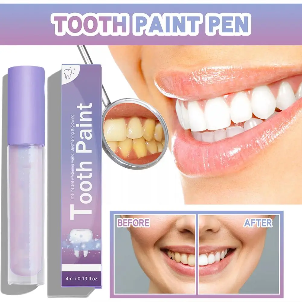 Фиолетовая ручка для отбеливания зубов, гель для отбеливания зубов, отбеливатель, сыворотка мгновенной улыбки, отбеливание зубов, очистка, красота, удаление iso C7Q1