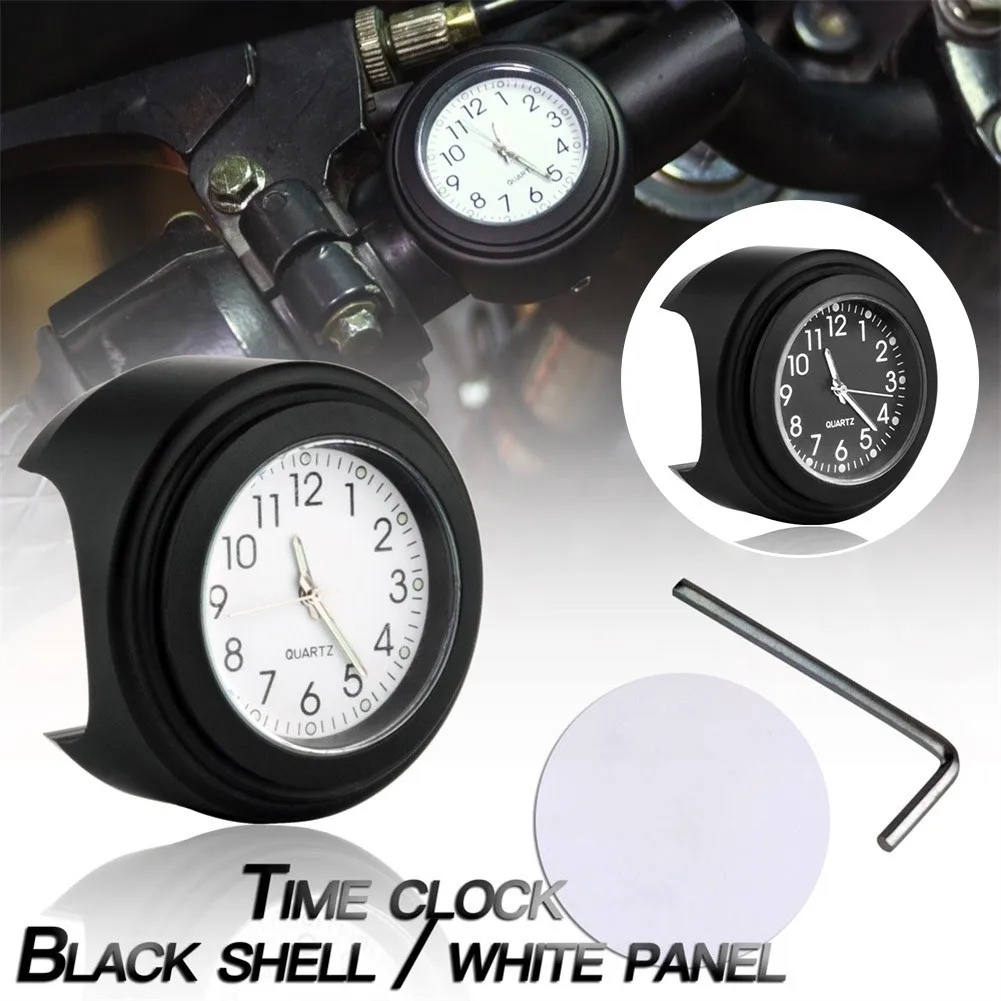 

Motorcycle Handlebar Clock For Car Waterproof 1Pieces 22-25mm Accessories