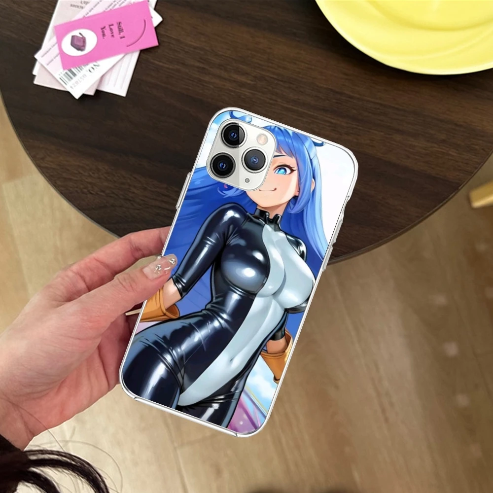 Чехол для телефона с изображением героев Nejire оформление оформления заднего вида