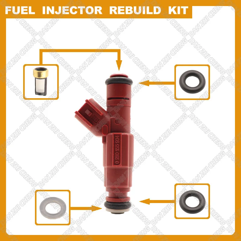

Fuel Injectors Seals O-Ring Repair Filters for 97-03 Dodge Dakota Durango Ram 3500 3.9 5.2 5.9 0280155934