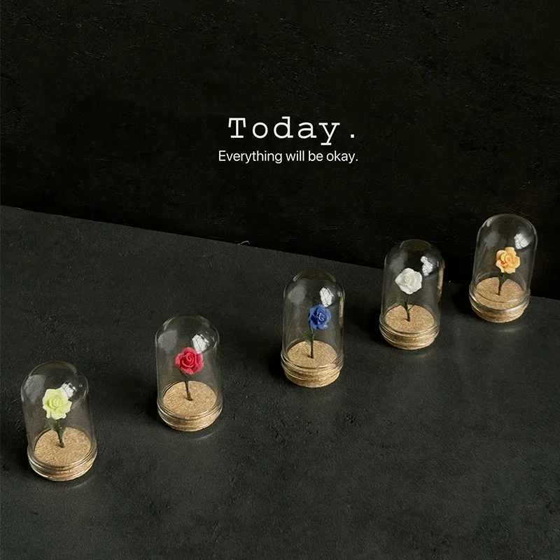 Кукольный домик сделай сам роза маленький принц стеклянный бонсай украшение