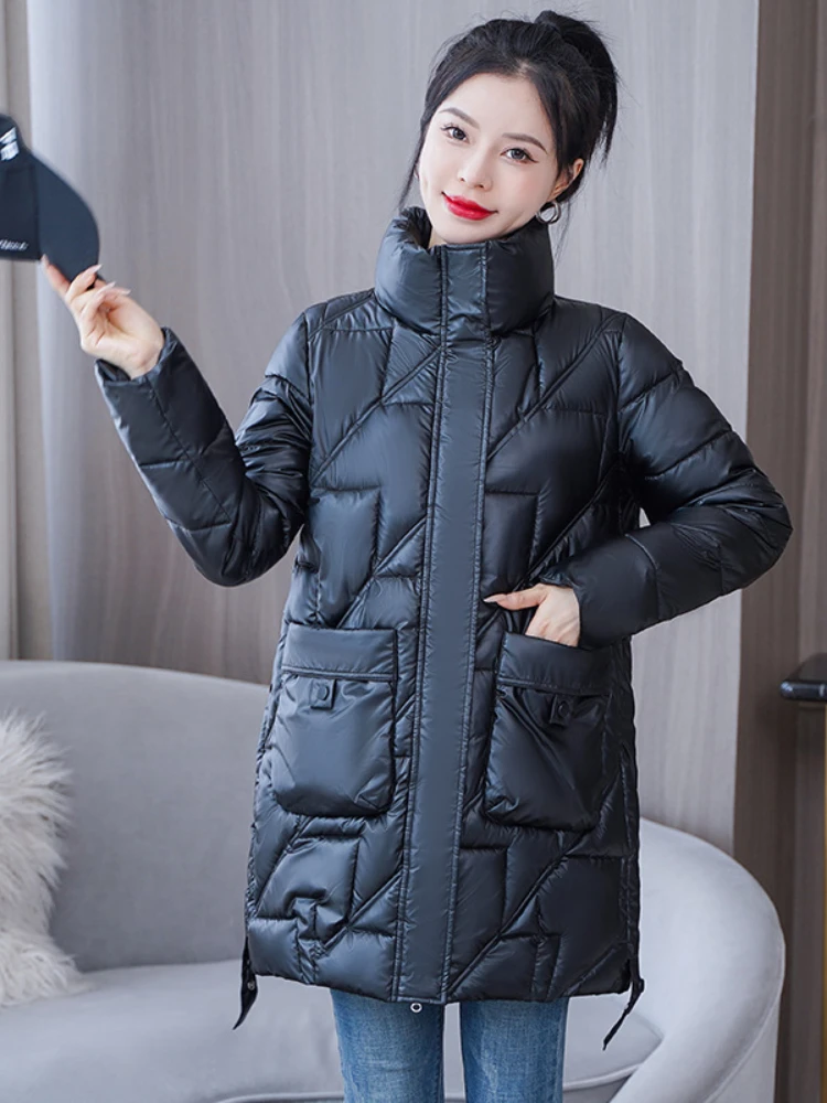 Рисунок 2 - Стеганая Женская куртка средней длины