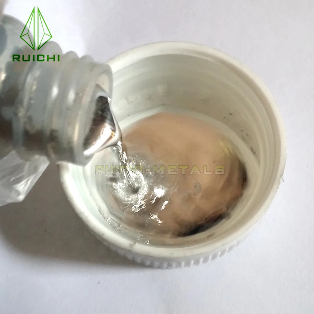 

Galinstan metal (GaInSn Eutectic Alloy) 99.99%, 50 grams, by Changsha Rich Nonferrous Metals Co.,Ltd