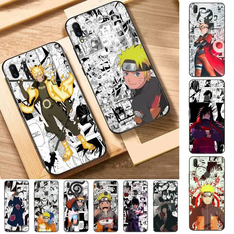 

BANDAI naruto aesthetic Phone Case for Vivo Y91C Y11 17 19 17 67 81 Oppo A9 2020 Realme c3