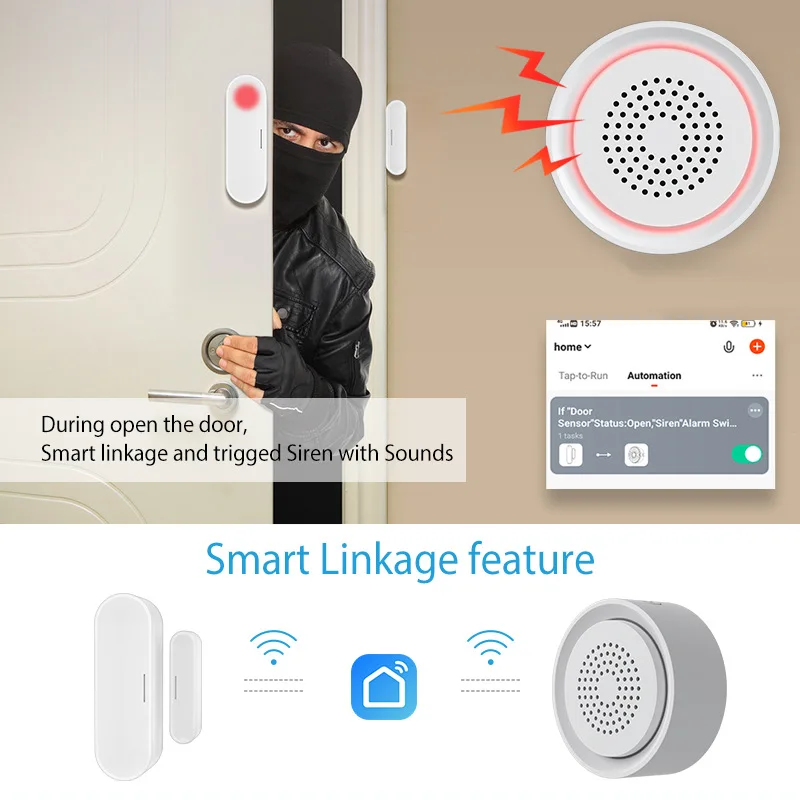 

Умный Wi-Fi-датчик температуры и влажности, 3 в 1