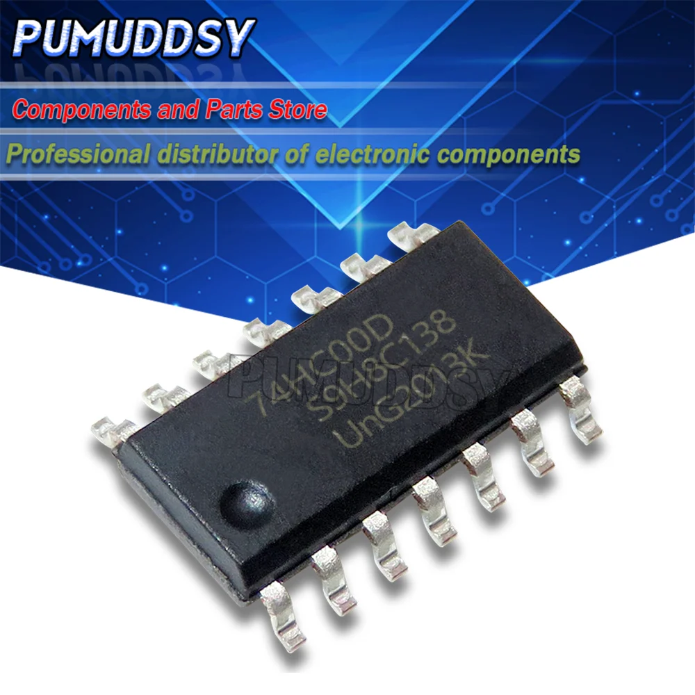 20 шт. 74HC00D SOP14 74HC00 SOP SN74HC00DR SN74HC00 SMD новый и IC