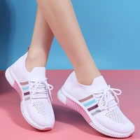2022 fashion sport shoe women summer mesh breathable vulcanize shoes female lightweigh casual walking tenis zapatillas mujer