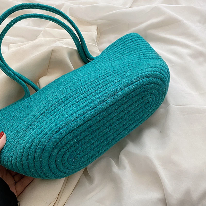 Модная женская сумка для подмышек Большая вместительная корзина на плечо Ретро