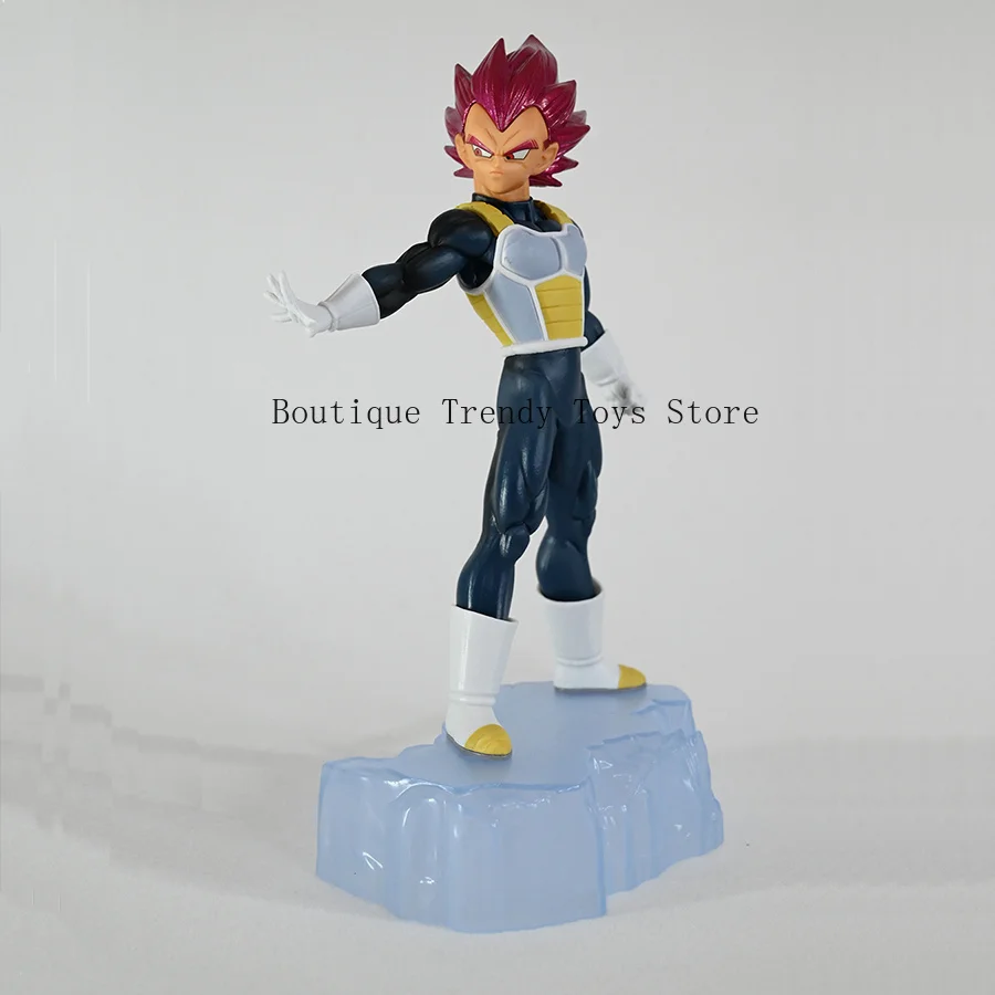 Фото Официальная коллекционная фигурка Banpresto Dragon Ball Dokkan Battle: 7-я годовщина, SSG Гоку и Вегета, аниме-статуэтка, модель-игрушка №4