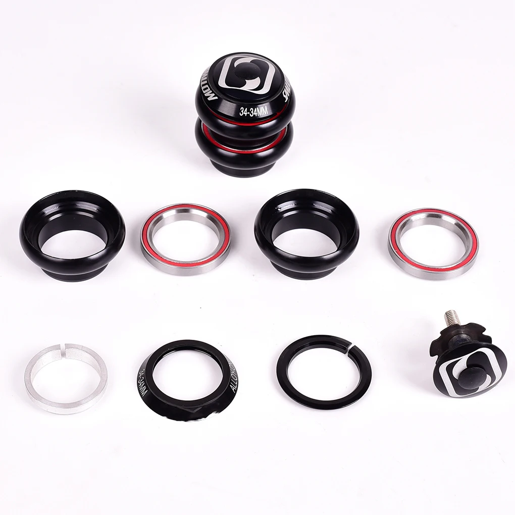 

Universal Road Bike Bearing Bowl Headset Replacement Bicycles Alloy Headsets Cycling Upgrade Modification 42-52mm