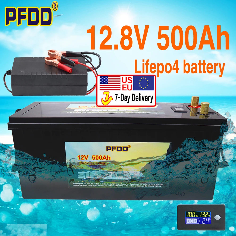 АККУМУЛЯТОР LiFePO4 12V 500Ач 400Ач с BMS ЛИТИЙСКАЯ МОЩНОСТЬ ДЛЯ ГОЛЬФКАРТОВ, ДОМОВ НА КОЛЁСАХ, ВНЕДОРОЖНИКОВ, ОФФГРИДНОЙ СОЛНЕЧНОЙ ЭНЕРГИИ.