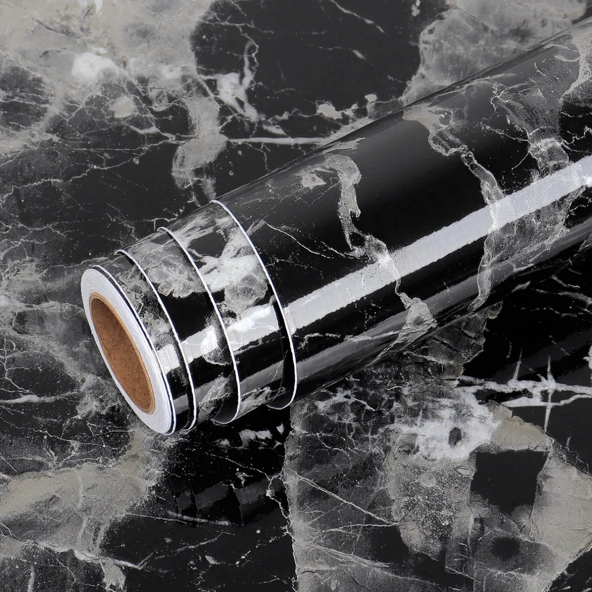 

Самоклеящаяся виниловая пленка DANDAN, мраморный рисунок, водонепроницаемая