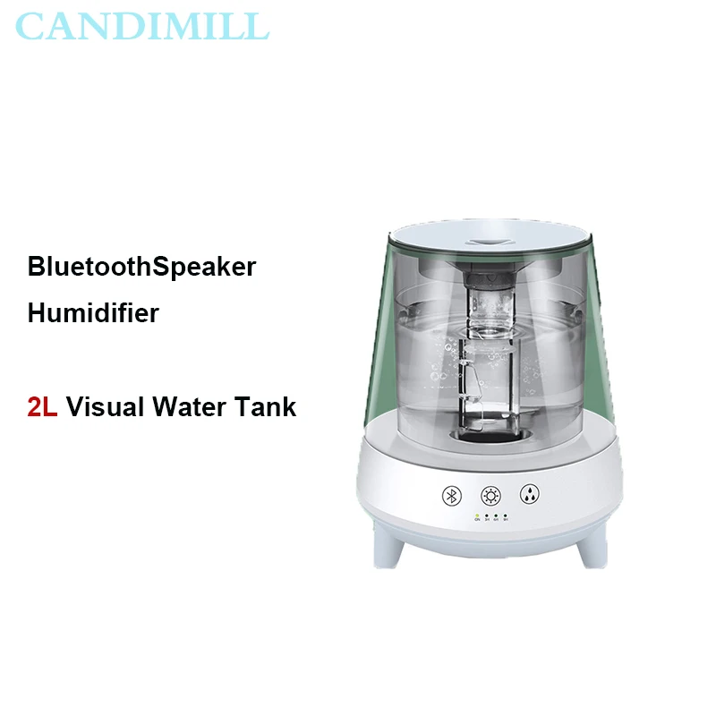 Household Intelligent Humidifier Fragrance Oil Bluetooth Remote Control Aromatherapy Diffuser Aroma Machine For Home&Office