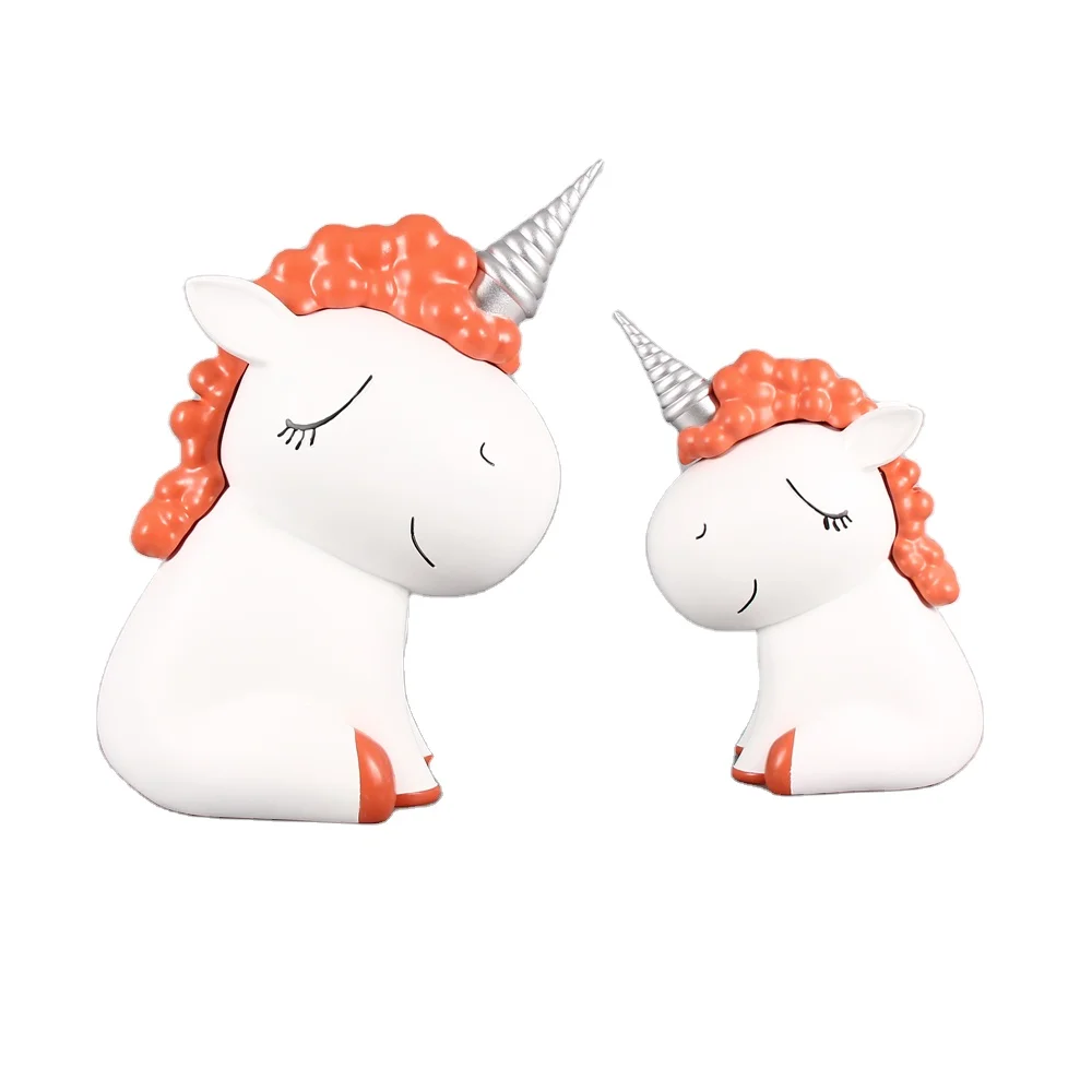

Miniature Unicorn Figurines Sculpture Easter Gift Resin Figurines