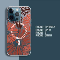 fruit lemon orange phone case for iphone 13 12 11 mini pro max transparent super magnetic magsafe cover