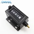 Пятизначная измерительная машина, машина для склеивания настенной бумаги, машина для нанесения покрытий на стену, вращающийся механический счетчик