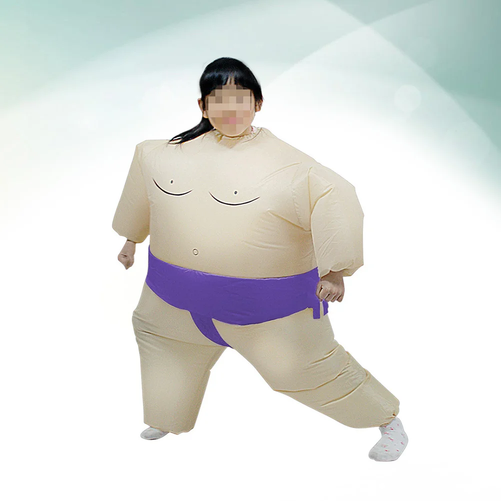 

120 -140cm Japanese Clothes Performance Outfit Sumo Blow Air Wrestler Suits Costume Girl Child