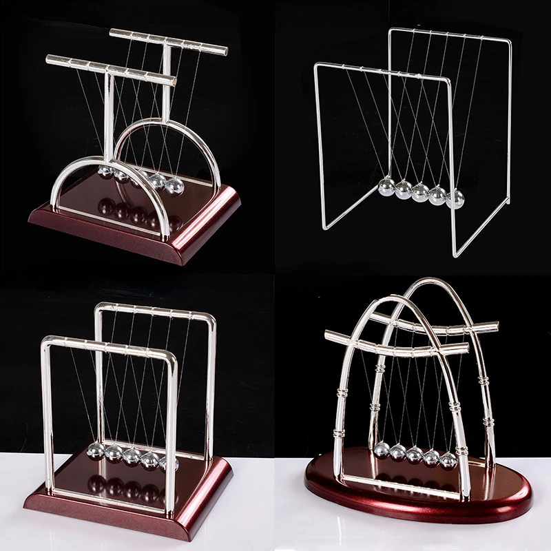 

Creative Newton Pendulum Ball Hits Small Ball Swing Ornaments Physical Science Home Office Decoration Furnishings Drop Shipping