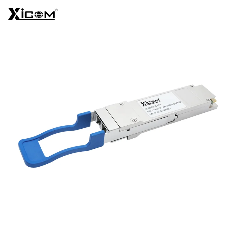 SFP Module 100G 1295~1310nm 10km LC Single Mode Duplex Optic Module LAN-WDM QSFP28-LR4 SFP Transceiver Module Supported DDM/DOM