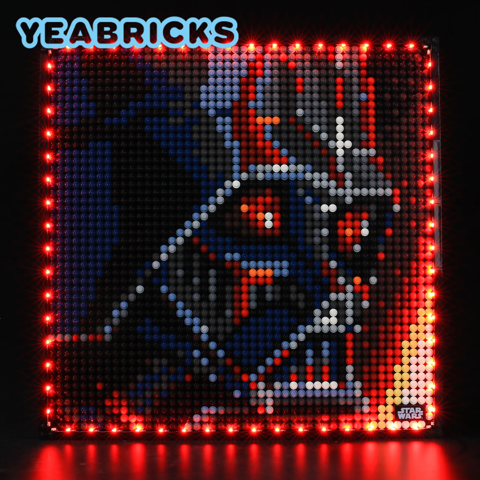 

YEABRICKS набор со светодиодной подсветкой для 31200 строительных блоков (без модели) Кирпичи игрушки для детей