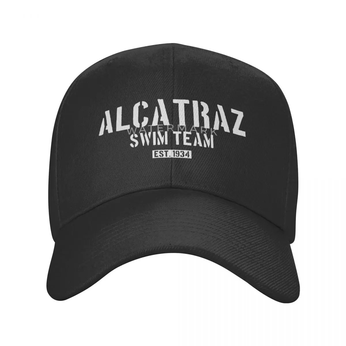 

Alcatraz Swim Team - 1934 - California - Prison Casquette, Polyester Cap Customizable For Adult Gift Nice Gift