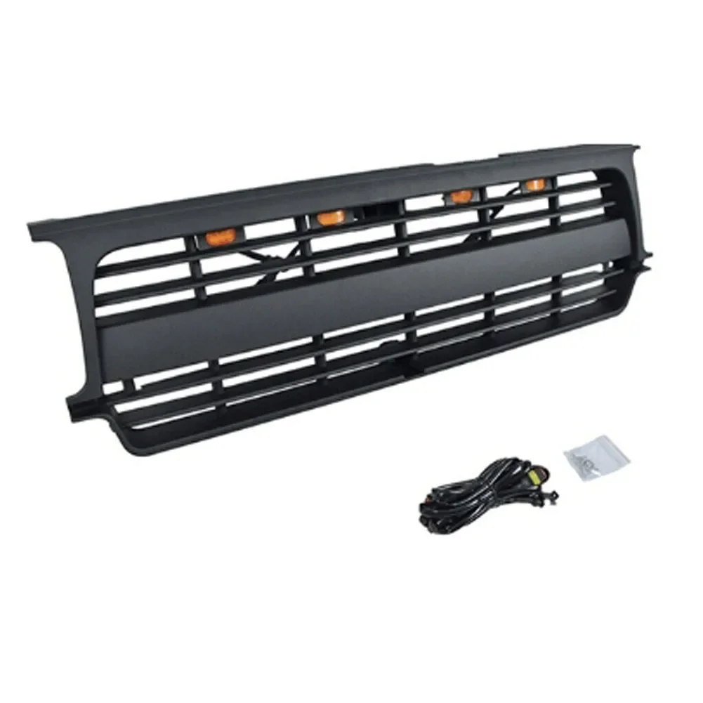 Передний бампер решетка радиатора черная для Toyota Land Cruiser lc80 1990 1991 1992 1994 1995 1996 1997