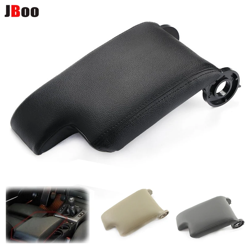 

Car Armrest Cover Center Storage Console Leather Storage Box Lid Cover For BMW 3 Series E46 1999-2005 8E086424E38M Car Interior