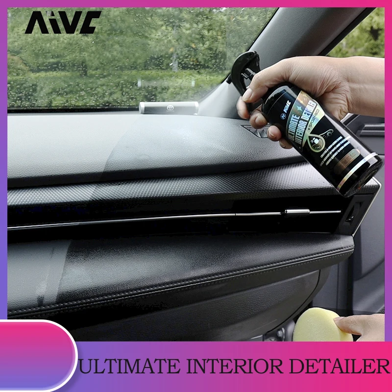 

Car Plastic Restorer Leather Renovation Back To Black Gloss Coating AIVC Ultimate Interior Detailer Auto Poshing Car Accessories