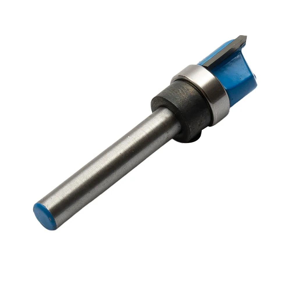 

1PCS 1/4 In 6mm Shank Cutter Router Bit Trimming Woodworking Milling Cutter Dual Blades Mortise Template Flush Trim Router Bit