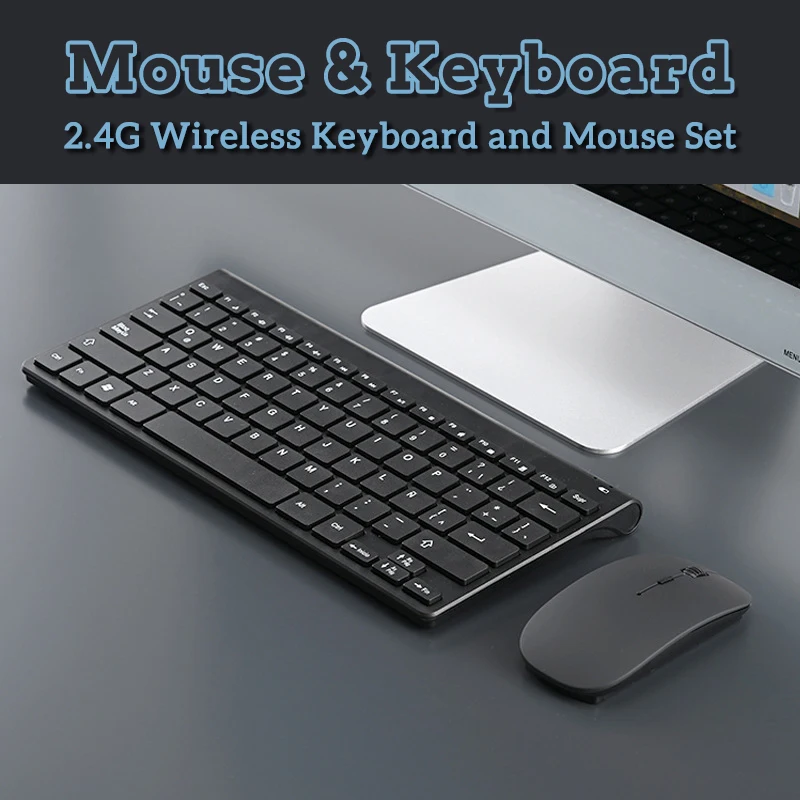 Клавиатура DISOUR Беспроводная Бесшумная 2 4 ГГц 86 клавиш