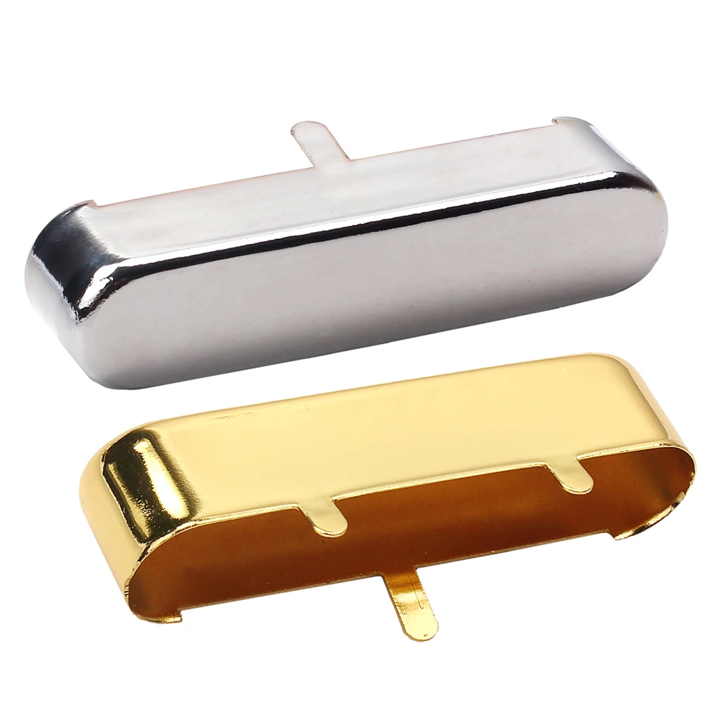 

Sealed Neck Pickup Cover for Electric Guitar Golden/Chrome