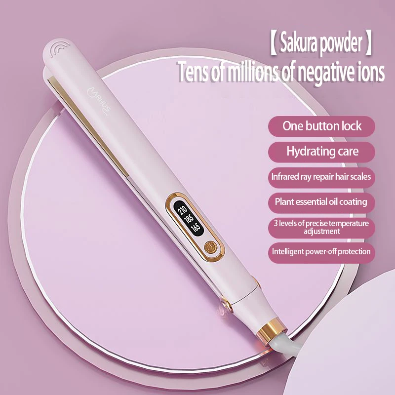 Профессиональный инструмент для выпрямления волос MRHUS 2 в 1 всех типов с