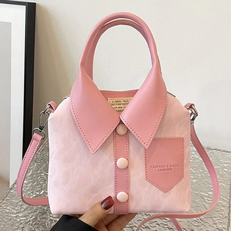 

Fashion Women's PU Leather High Capacity Shoulder Bags Chic Crossbody Bags Style Jacket Shape Messenger Bags Clothes Handbags