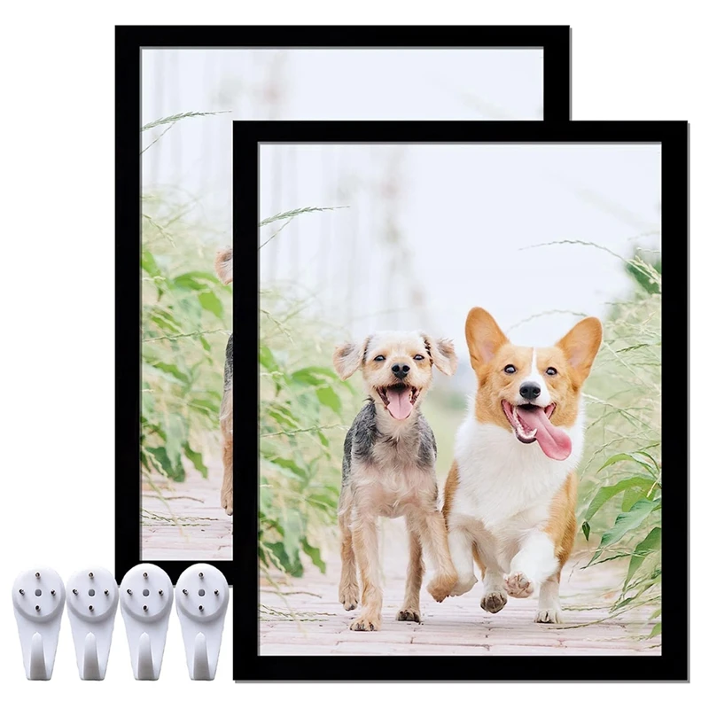 

8X10 Minimalist Picture Frame Picture Frames For 8 X 10 Photo Collage Poster Certificate Wall Horizontal Vertical 2Pcs