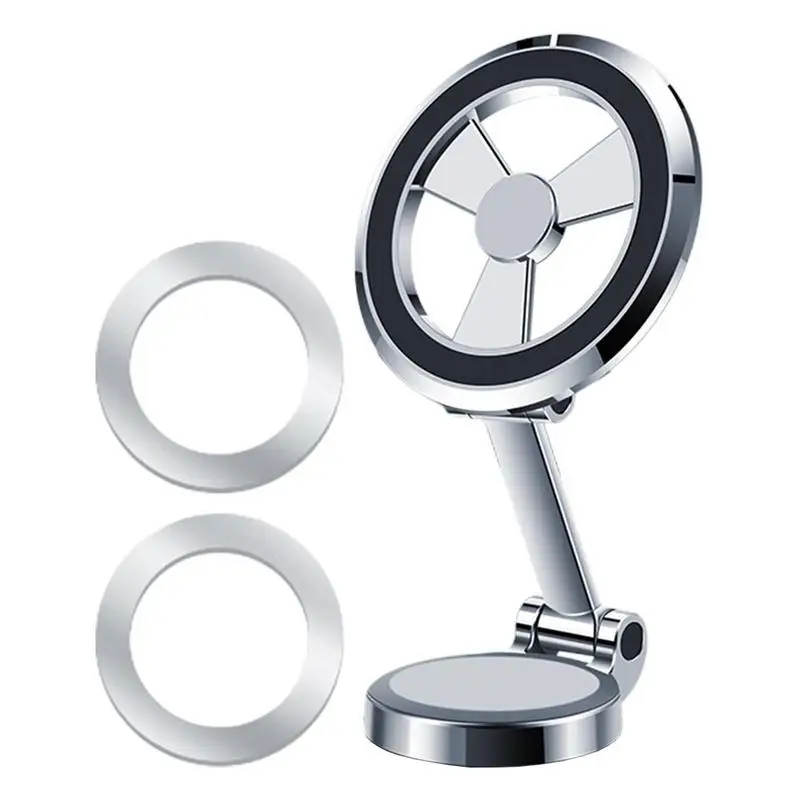 

Magnetic Phone Holder Auto Phone Stand 360 Degree Rotation Mobile Phone Mount Universal For Dashboard Fits All Smartphones