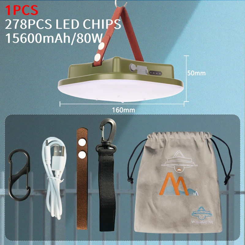 MOSLIGHTING 80 Вт портативный фонарик