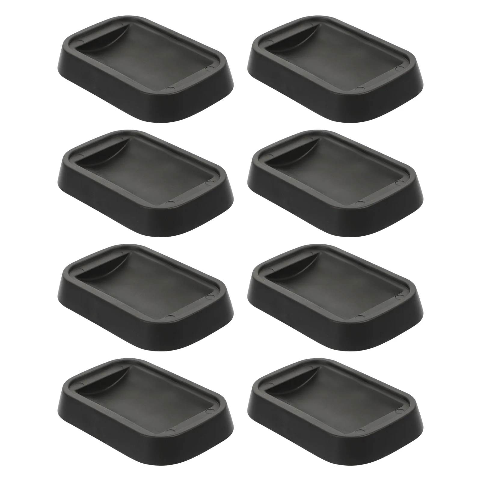 

8pcs Useful Anti Scratch Furniture Leg Pads Caster Cups Floor Protectors Carpet Protectors for Library School Home Office