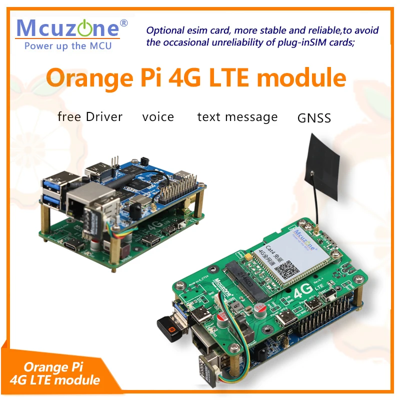 

Модуль orange Pi 4G LTE, CAT4/HUAWEI ME909s-821ap V2/EG25-G/fibocom/Qualcomm/GNSS/eSIM/Бесплатный драйвер/ubuntu/debian/RaspberryPi