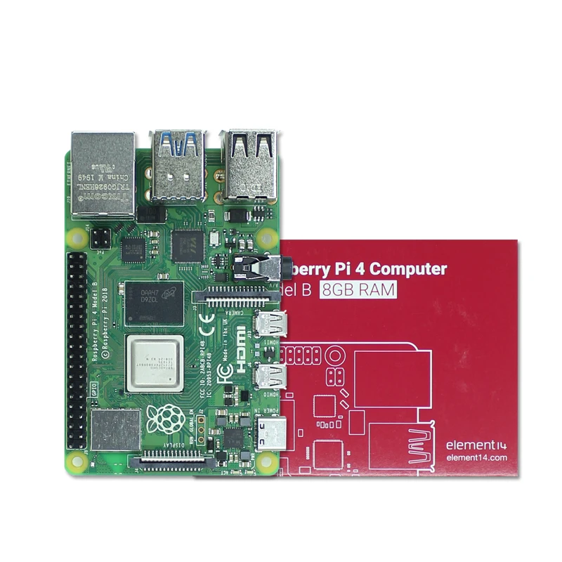 Supplier Raspberry Pi raspberries sent 4b 4 2GB 4GB 8GB generation Linux computer AI development board python programming suite - купить по