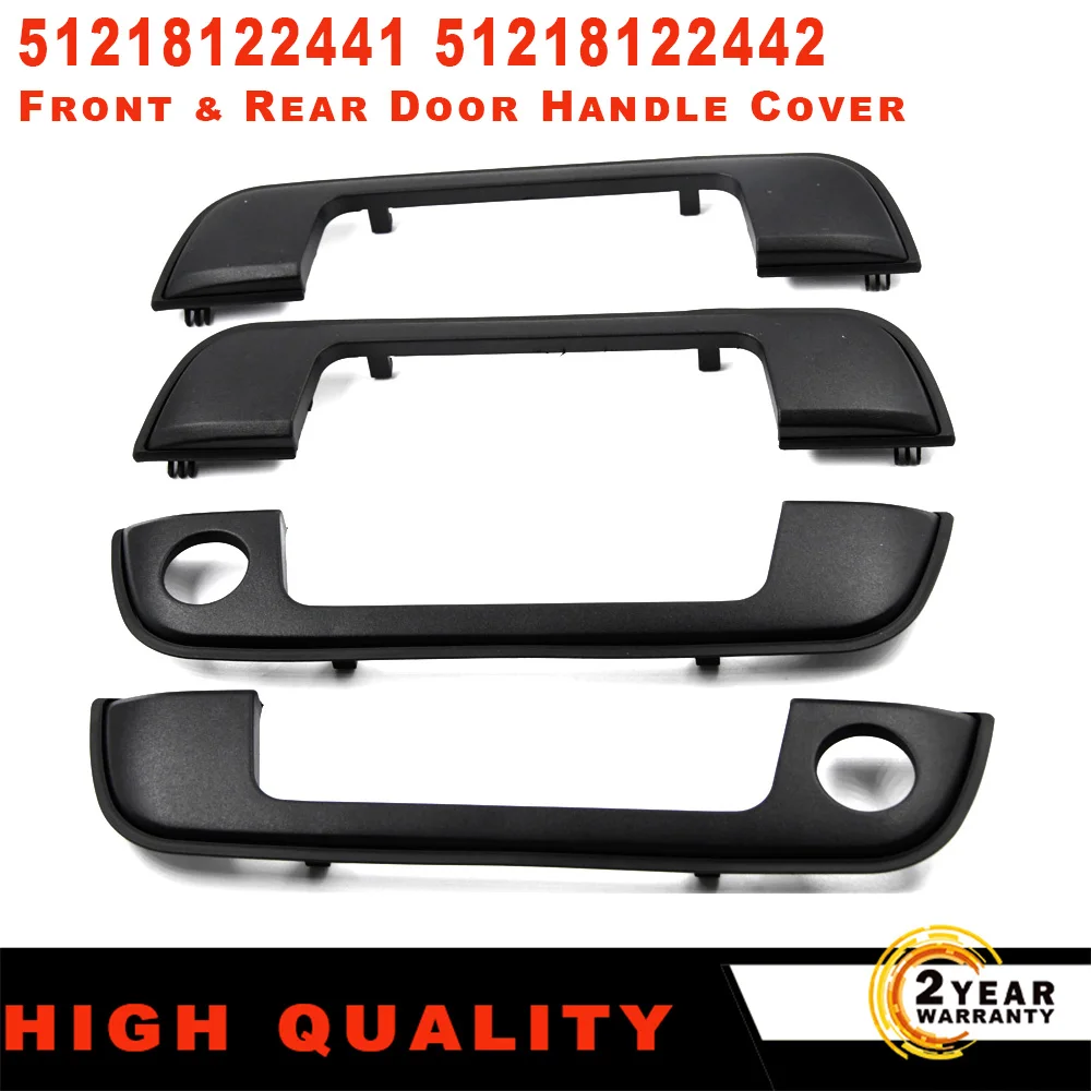 

51218122441 51218122442 Four Piece Handle Exterior Kit Covers with Gaskets For BMW E36 E34 E32 3 5 7 Series
