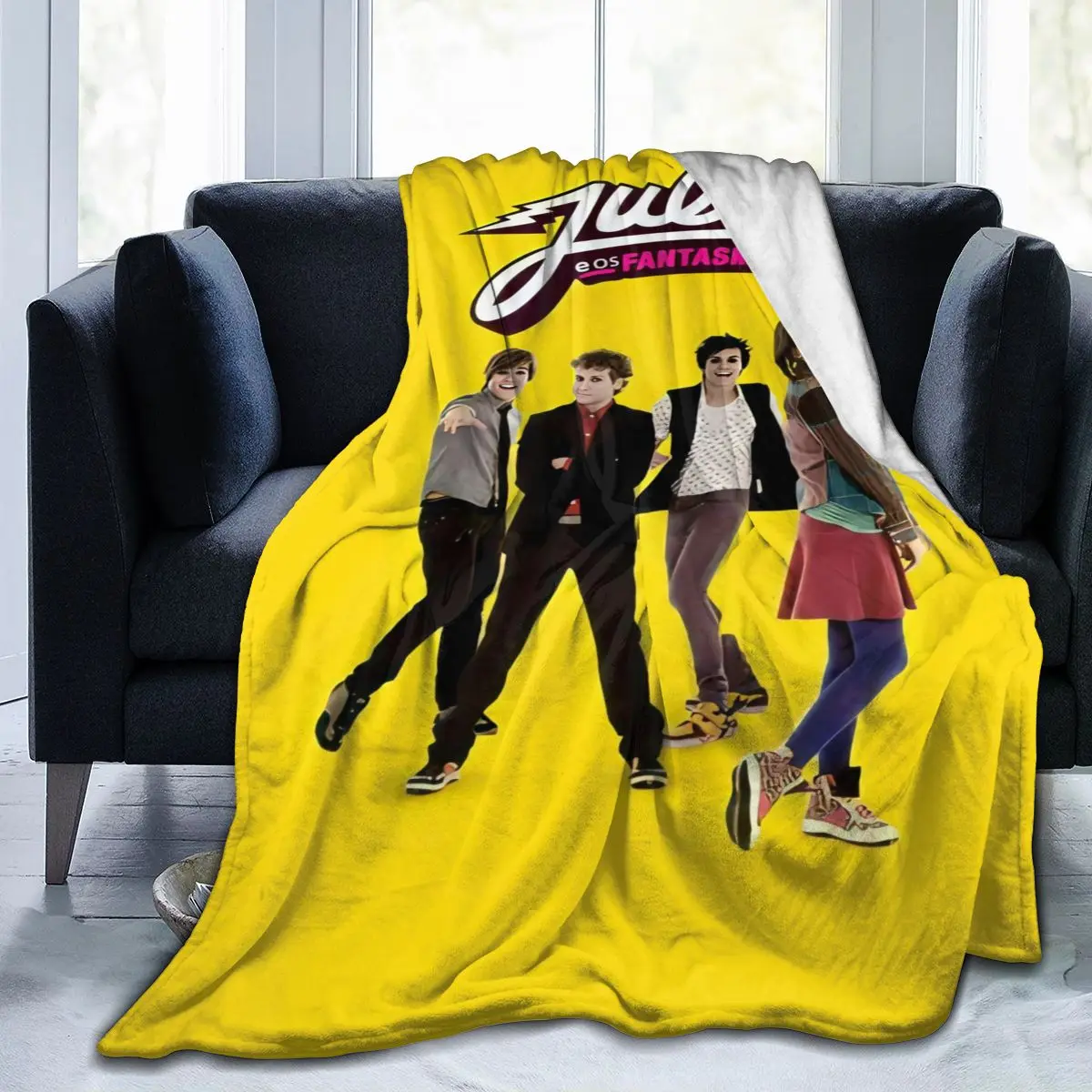 

Ultra Soft Sofa Blanket Cover Blanket Cartoon Cartoon Bedding Flannel plied Sofa Bedroom Decor for Children and Adults