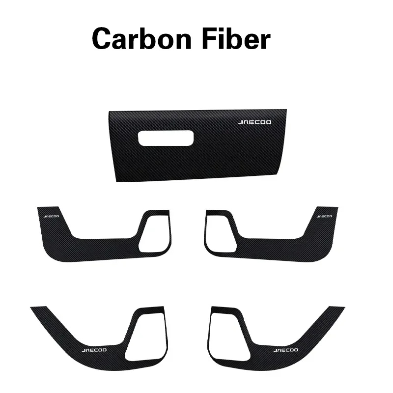 

5 шт. дверные внутренние наклейки для Chery Jaecoo J7, оригинальные дверные коврики, противоударные коврики со стороны пассажира, кожаный защитный коврик от царапин