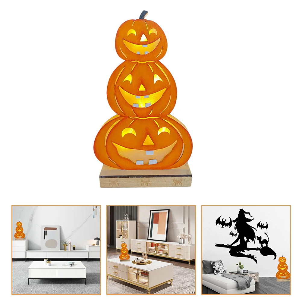 

1Pc Luminous Pumpkin Adornment with (Assorted Color)